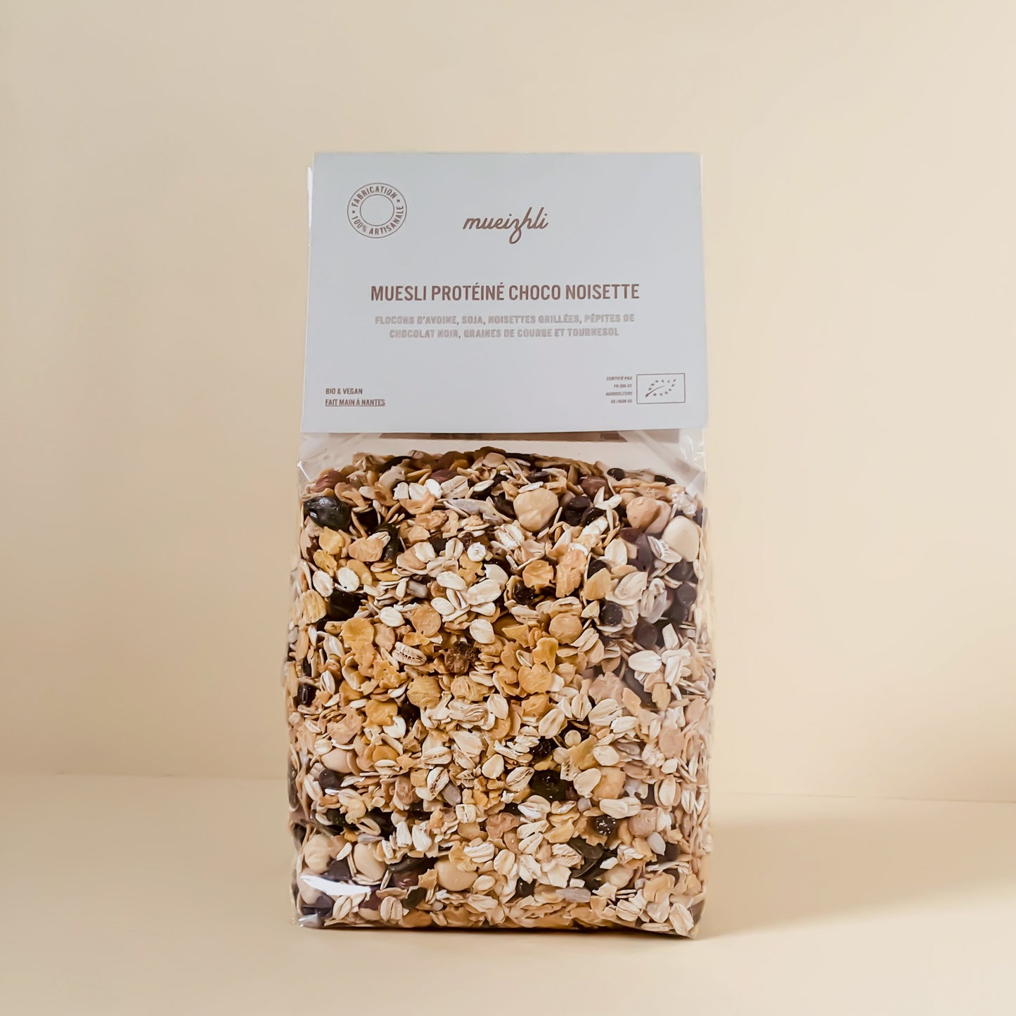 Muesli protéiné chocolat noisette