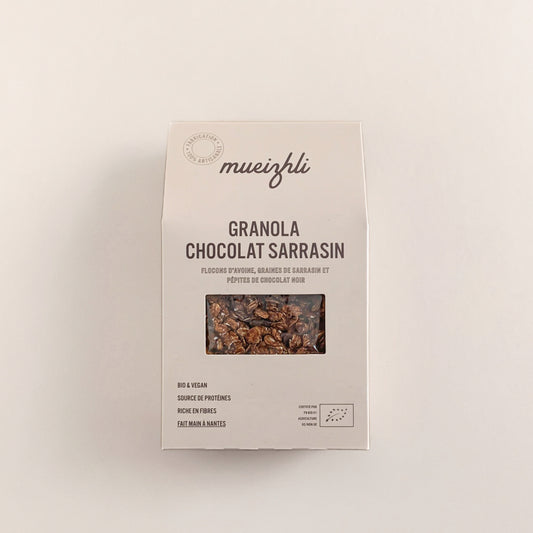 Granola chocolat et sarrasin